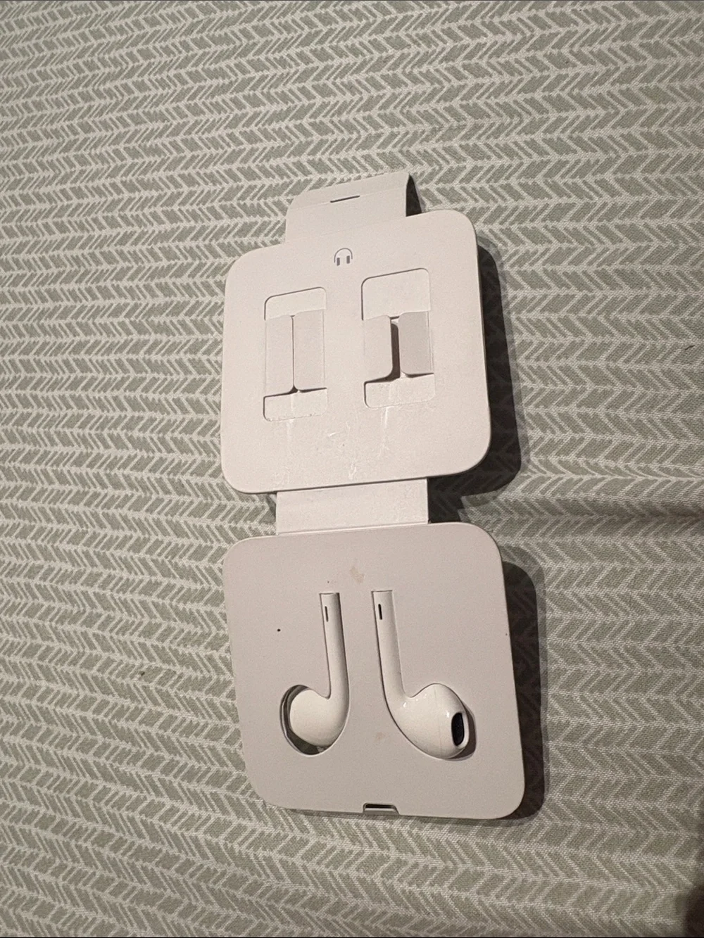 Apple White Wired Earbuds with Molded Case